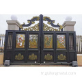Villa Garden Manor Sanat Modelleme Alüminyum Alaşım Kapısı